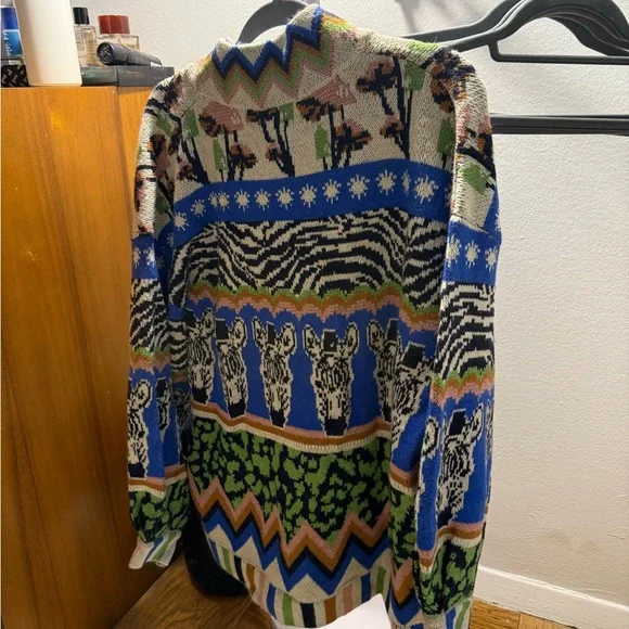 FARM Rio Multicolor Patterned Cardigan - Picture 3 of 3